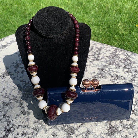 Kisslock wallet Ted Baker Blue patent leather - Picture 15 of 15